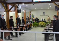 Câmara promove solenidade para instalar trabalhos legislativos de 2022