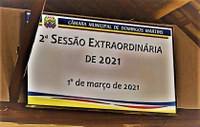 Confira o resumo e os resultados das votações da 2ª sessão extraordinária do ano 