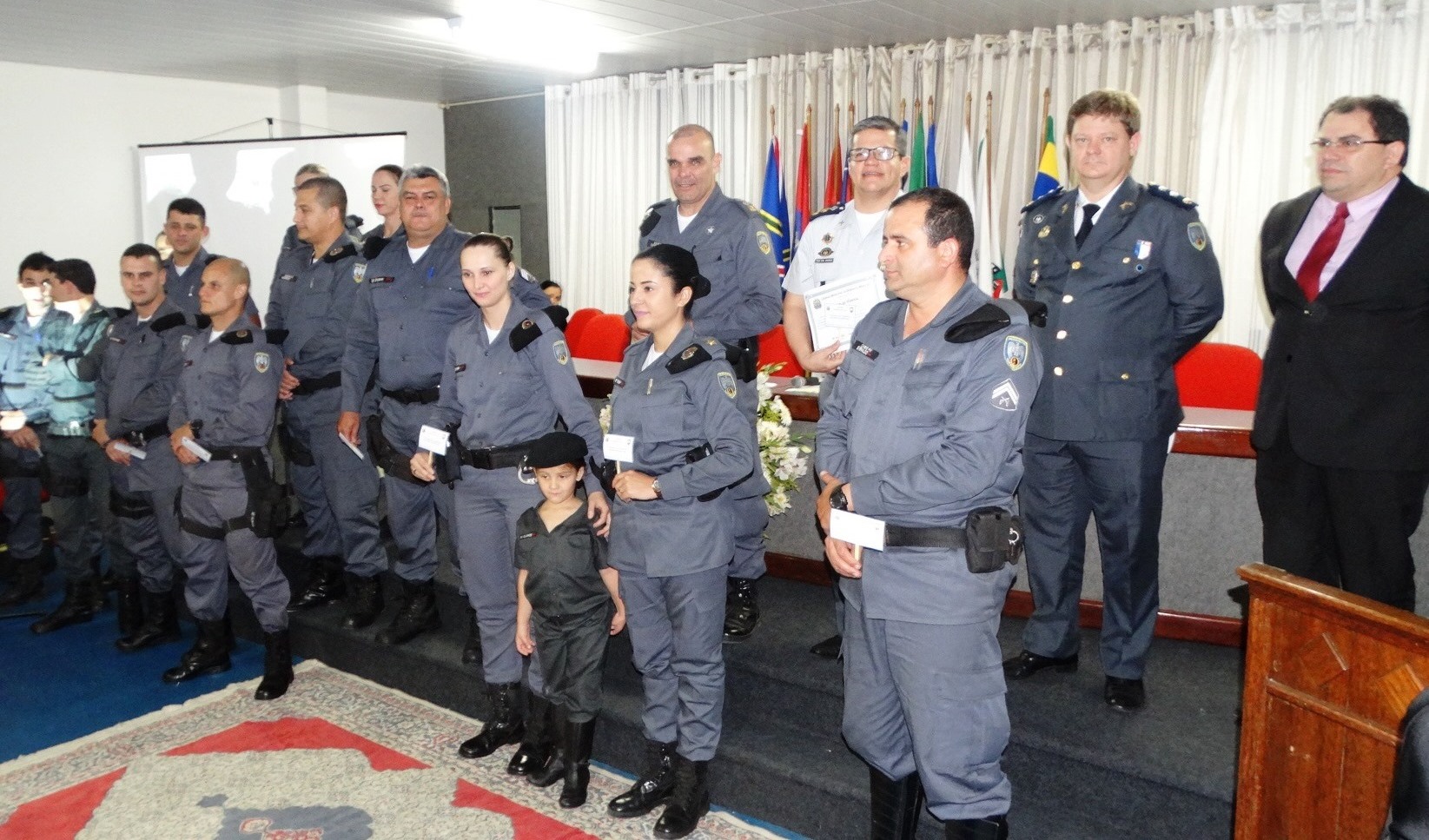6ª Cia. da Polícia Militar recebe homenagem da Câmara