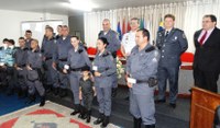 6ª Cia. da Polícia Militar recebe homenagem da Câmara