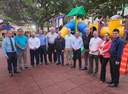Novo parquinho infantil da praça Dr. Arthur Gerhardt é inaugurado