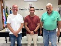 Vereador Patrick da Guarda, de Vila Velha, visita o Legislativo Martinense