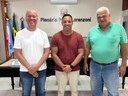 Vereador Patrick da Guarda, de Vila Velha, visita o Legislativo Martinense