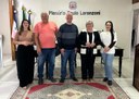 Vereadoras de Santa Maria de Jetibá visitam o Legislativo Martinense