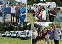 Vereadores prestigiam assinatura da Ordem de Serviço do ambulatório do Micropolo Serrano