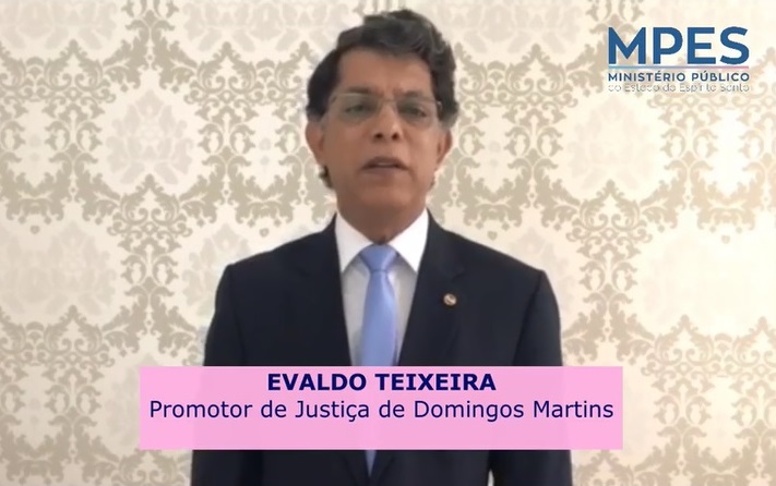 COVID-19: Promotoria de Domingos Martins divulga vídeos enfatizando a importância das medidas de prevenção