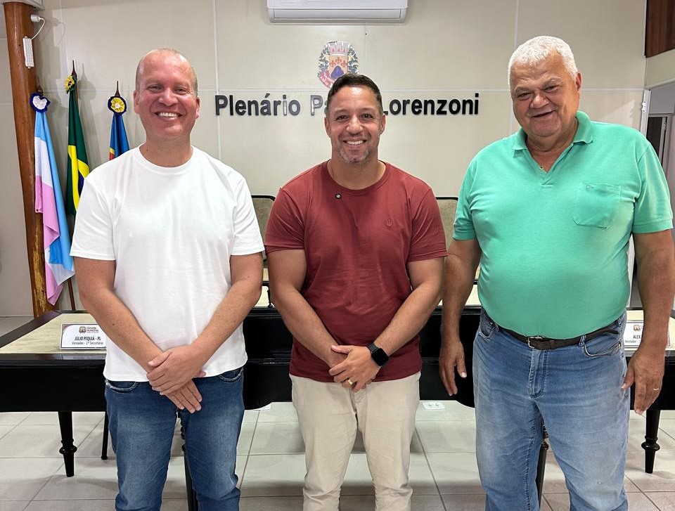 Vereador Patrick da Guarda, de Vila Velha, visita o Legislativo Martinense