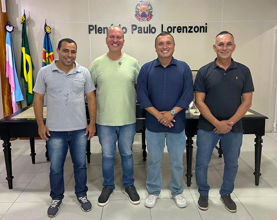 Vereadores de Anchieta visitam o Legislativo Martinense